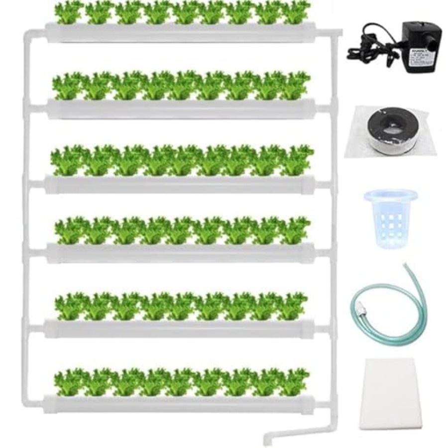 Hydroponic Nft Channel - 실내 원예용 수경재배 시스템, ABS 플라스틱,