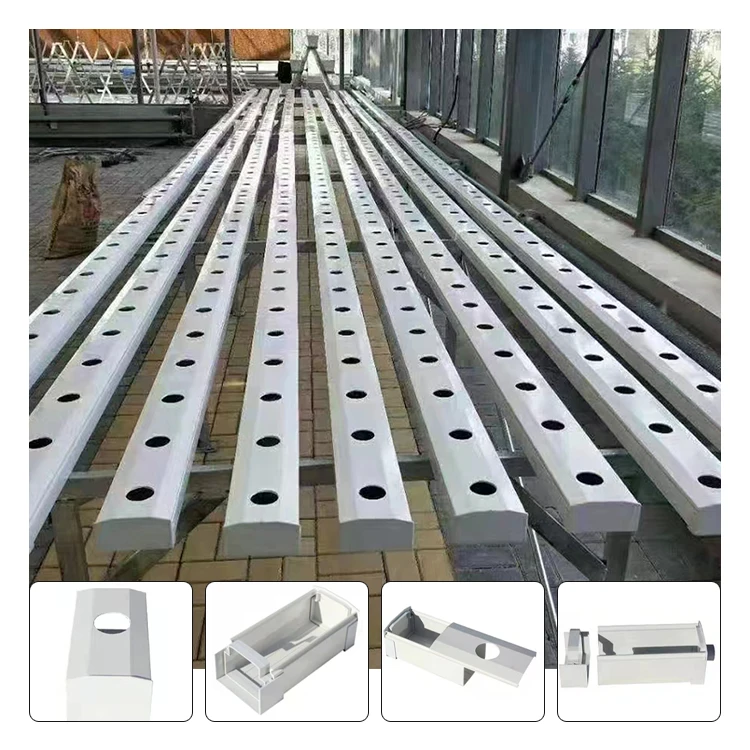 Hydroponic Nft Channel - NFT 수경재배 PVC 채널 관개 및