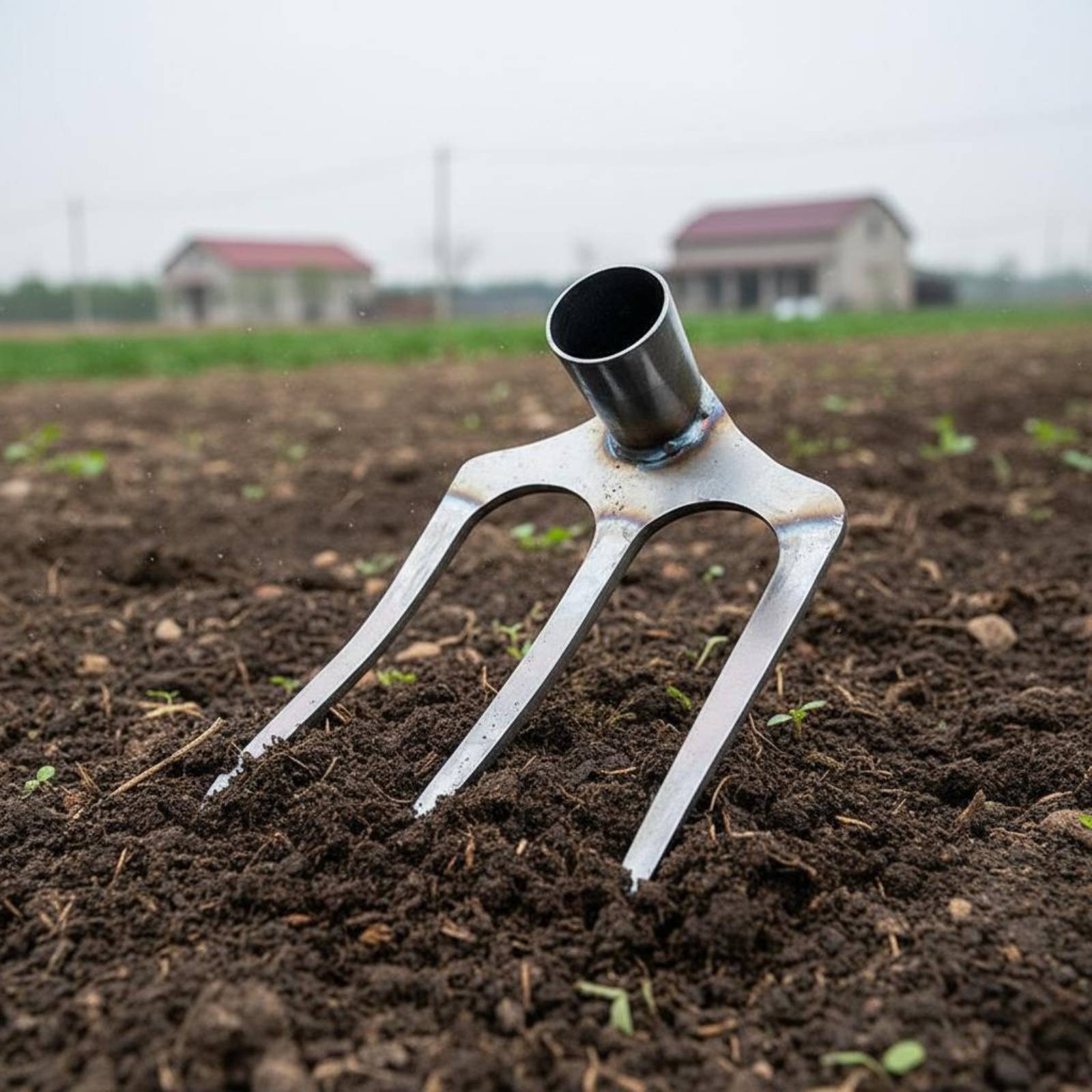 Soil Tilling Cultivator - 강철 경운용 갈퀴 헤드, 날카로운 갈퀴날,