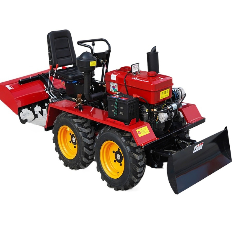 맞춤형 25마력 미니 휠 트랙터 (전면 도저 및 로터리 - Farming Pump For Agriculture 리뷰 및 가격