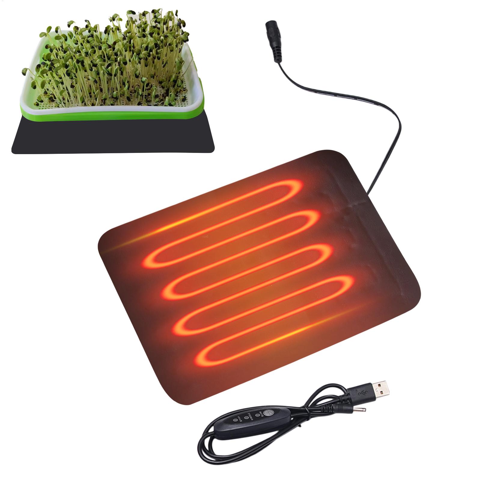 8.5W 묘목 열매트 5V 2A 식물 종자 발아 번식용 - Plant Growth Regulator 리뷰 및 가격